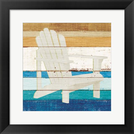 Framed Beachscape IV Print