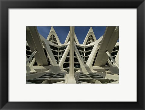Framed Valencia Architecture 2 Print
