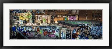 Framed New York Graffiti Print