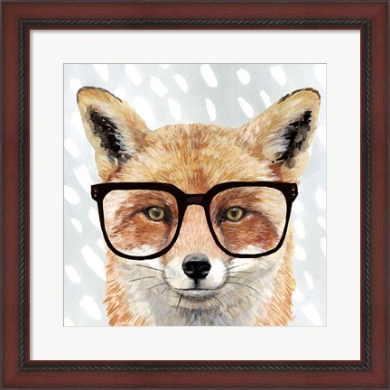 Framed Four-eyed Forester I Print