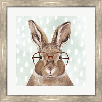 Framed Four-eyed Forester III Print