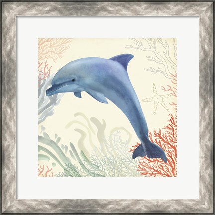 Framed Underwater Whimsy II Print