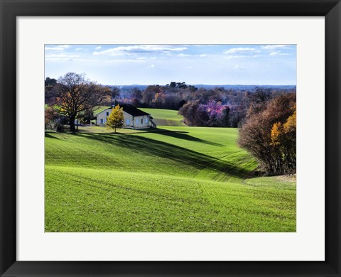 Framed Pastoral Countryside XV Print