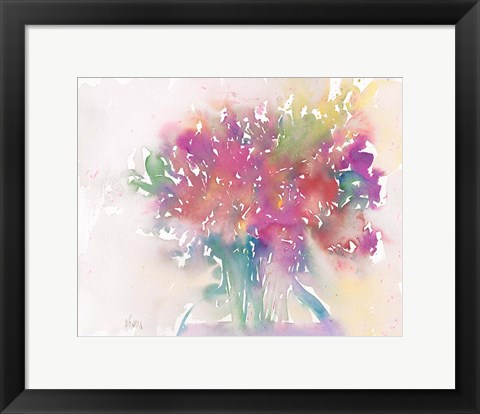 Framed Floral Moment II Print
