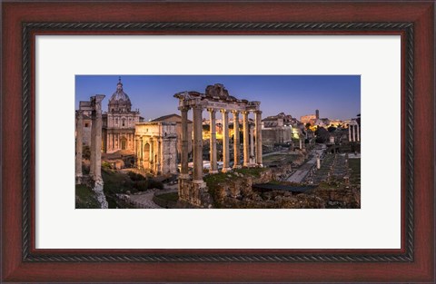 Framed Forum Romanum Rome Print