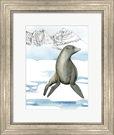 Framed Arctic Animal IV Print