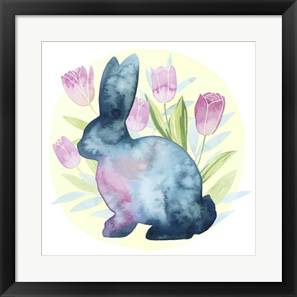 Framed Tulip Easter I Print