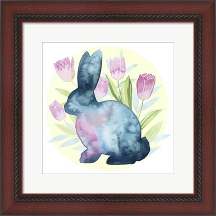 Framed Tulip Easter I Print