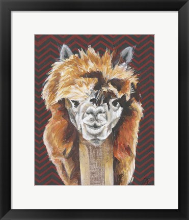 Framed Animal Patterns III Print