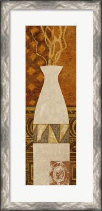 Framed Ethnic Vase II Print