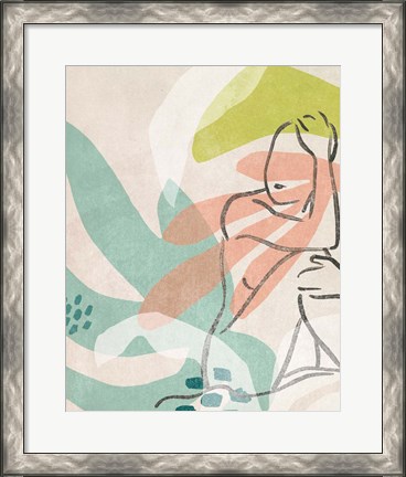 Framed Tropical Nude II Print