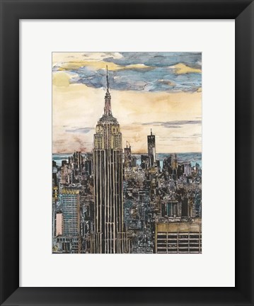 Framed US Cityscape-NYC Print
