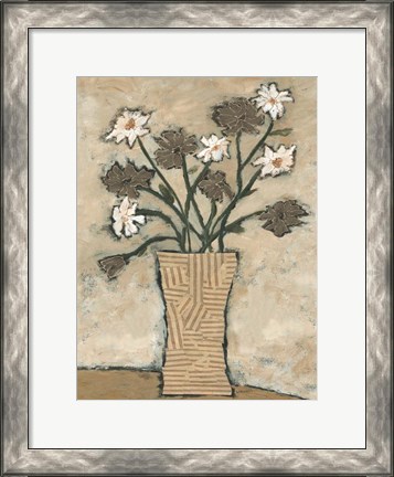 Framed Flowers From B II Print