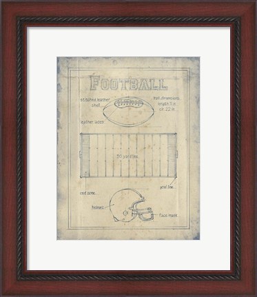 Framed All About the Game II Print