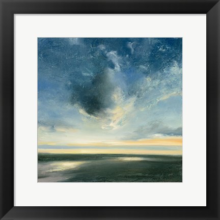 Framed Coastal Sunrise Print