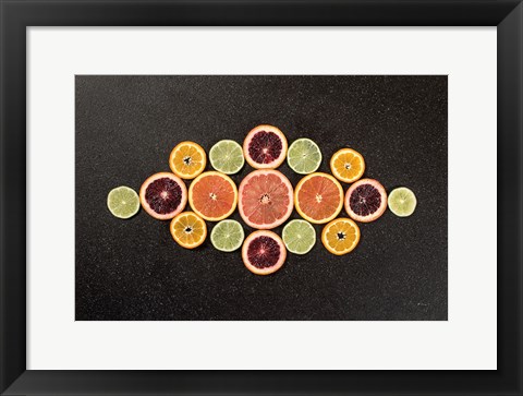 Framed Citrus Drama III Print