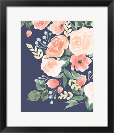 Framed Blooming Delight II Print