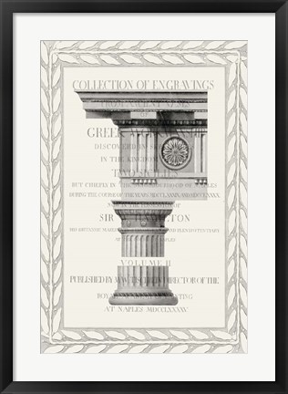 Framed Column Overlay I Print