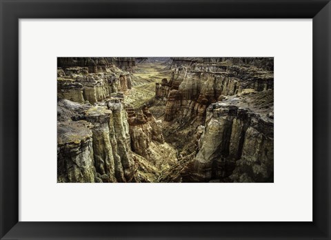 Framed Red Canyon Lands 3 Print
