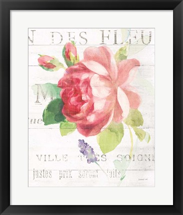 Framed Maison des Fleurs VIII Print