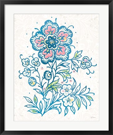 Framed Kala Flower III Print