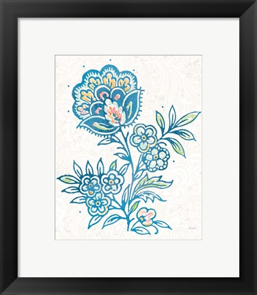 Framed Kala Flower II Print