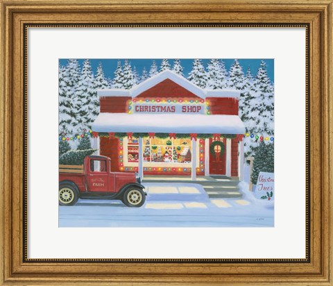 Framed Holiday Moments II Print