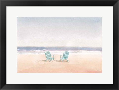 Framed Salento Coast II Print