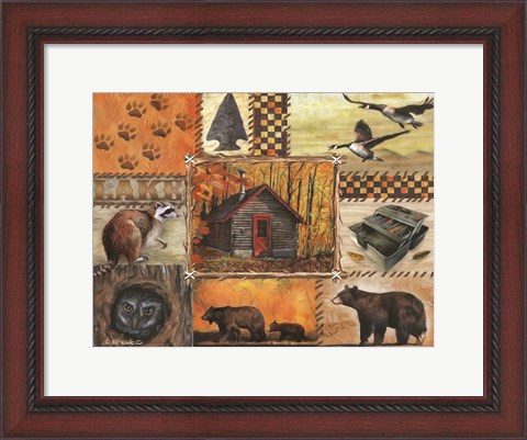 Framed Great Outdoors II Print