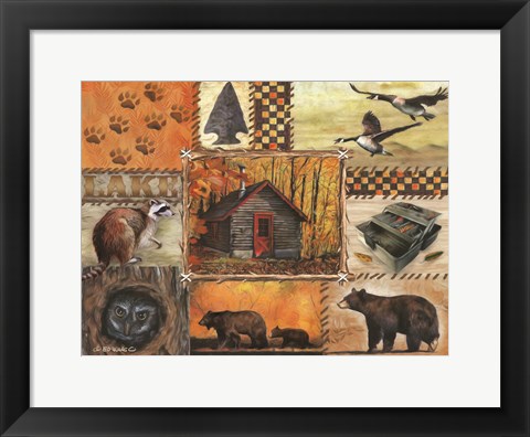 Framed Great Outdoors II Print