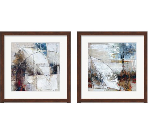 Parallel Dimensions 2 Piece Framed Art Print Set by Jack Roth