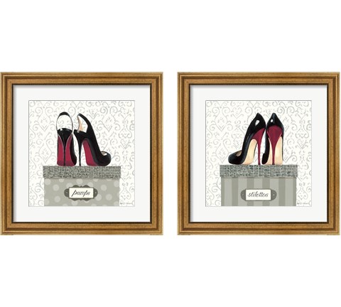 Tres Chic Square 2 Piece Framed Art Print Set by Marco Fabiano