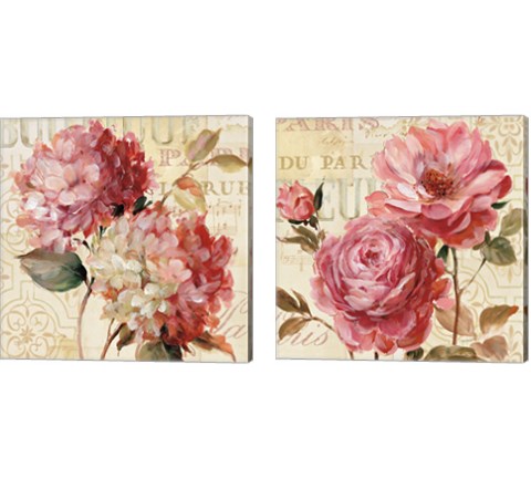 Harmonious 2 Piece Canvas Print Set by Lisa Audit