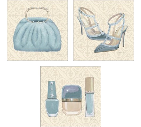 Must Have Fashion 3 Piece Art Print Set by Emily Adams