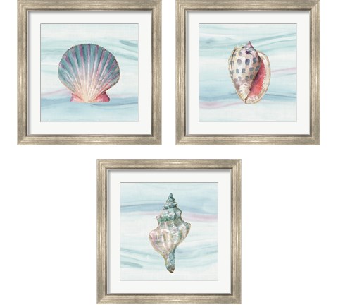 Ocean Dream no Filigree 3 Piece Framed Art Print Set by Lisa Audit