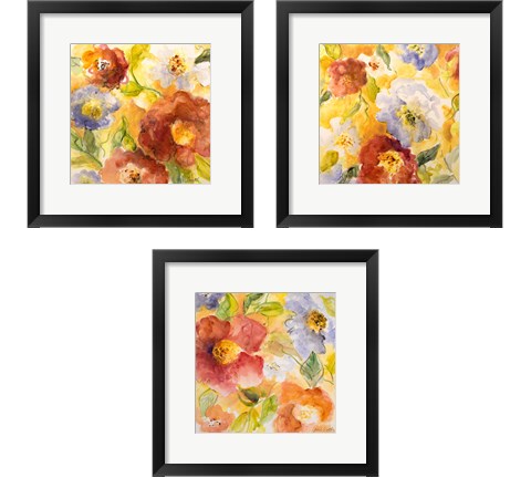 Summer in Provence 3 Piece Framed Art Print Set by Lanie Loreth