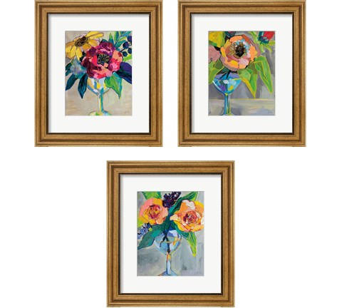Clearly Fun 3 Piece Framed Art Print Set by Jeanette Vertentes