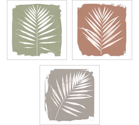 Nature By The Lake - Frond 3 Piece Art Print Set by Piper Rhue