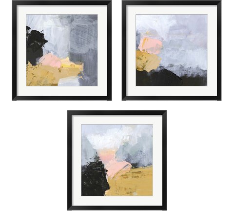Niebla 3 Piece Framed Art Print Set by Victoria Borges