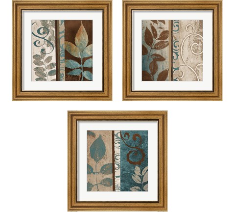 Fall to Winter 3 Piece Framed Art Print Set by Michael Marcon