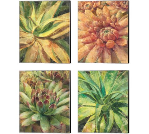 Nature Delight 4 Piece Canvas Print Set by Danhui Nai