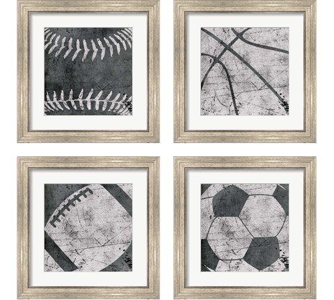 Sports 4 Piece Framed Art Print Set by Aubree Perrenoud