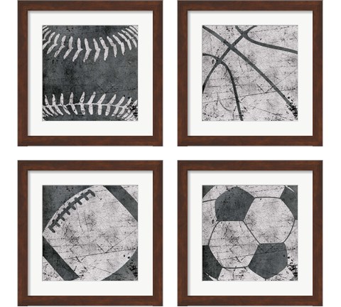 Sports 4 Piece Framed Art Print Set by Aubree Perrenoud