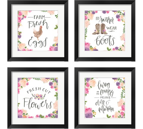 Beautiful Country 4 Piece Framed Art Print Set by James Wiens