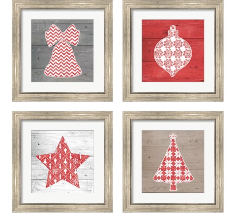 Nordic Holiday 4 Piece Framed Art Print Set by Beth Grove