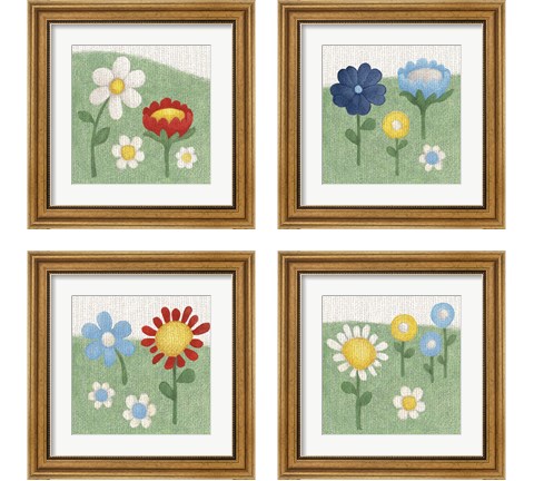 Americana Garden 4 Piece Framed Art Print Set by Beth Grove