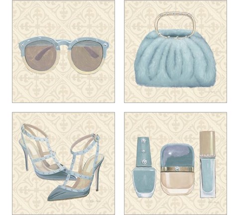Must Have Fashion 4 Piece Art Print Set by Emily Adams