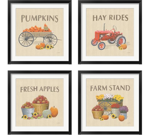 Heartland Harvest Moments 4 Piece Framed Art Print Set by James Wiens