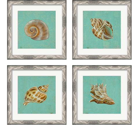 Ocean's Gift 4 Piece Framed Art Print Set by Tiffany Hakimipour