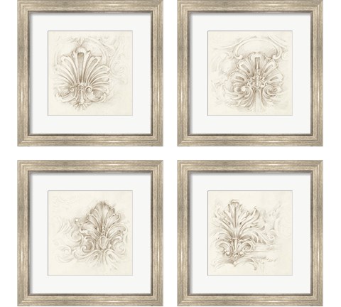 Architectural Accent 4 Piece Framed Art Print Set by Ethan Harper